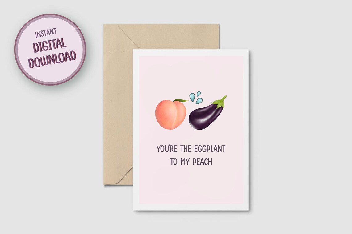 Printable Naughty Valentines Card Kinky Printable Valentines - Etsy