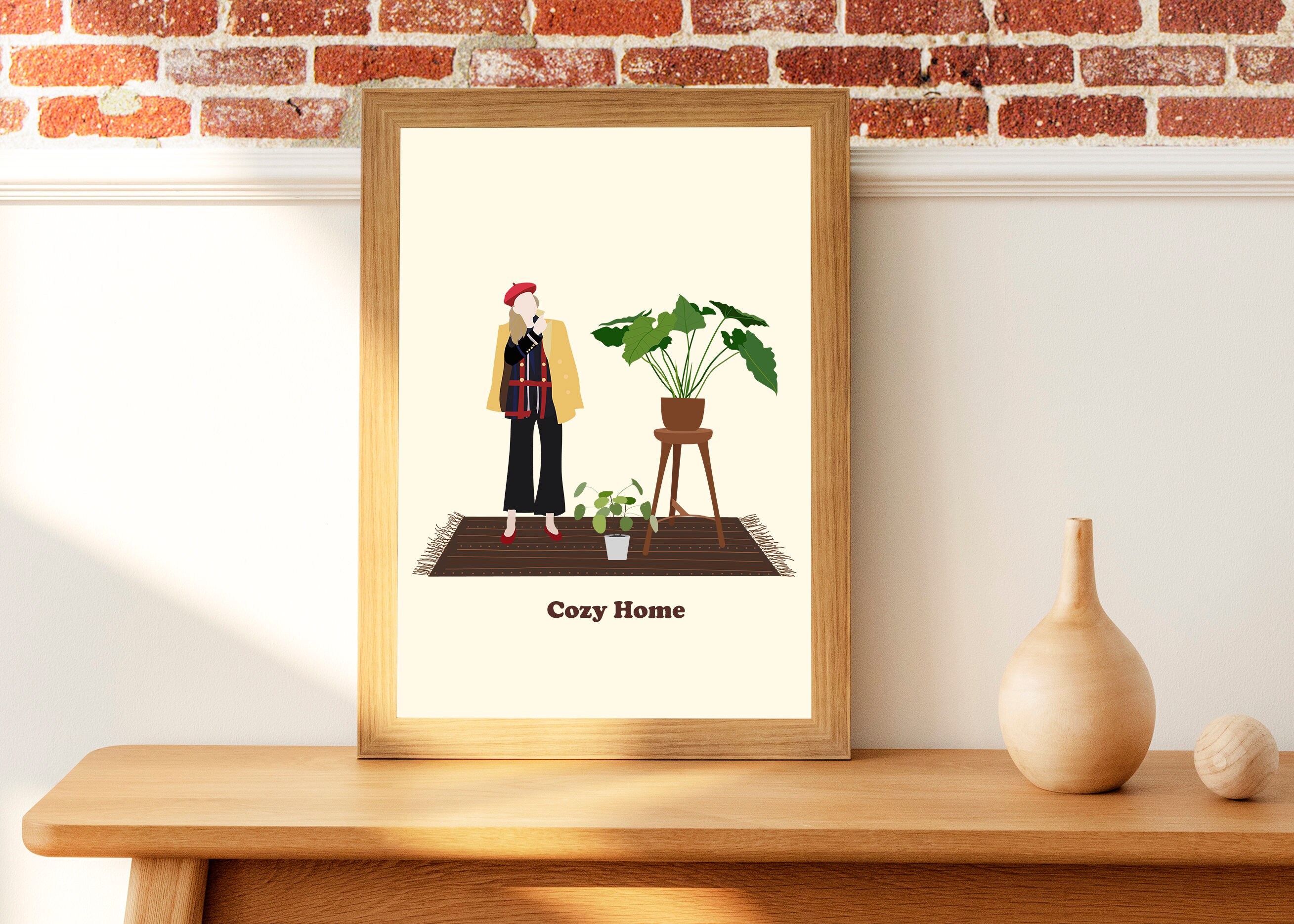 Home Furniture Clipart House Interior House Plants Etsy