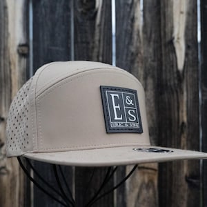 Custom Logo Hat | Leather Patch | Custom Patch Hat | Custom Leather tags | Business Merch | Bulk Hats | Moisture Wicking Hat
