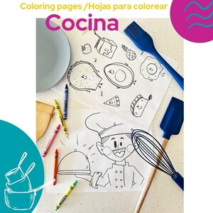 Coloring pages for kids - instant digital download - hojas de colorear - printables for kids, coloring, kindergarten and homeschooling