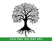 Family Tree Svg Family Tree Png, Tree Of Life Svg, Family Tree Branch, Family Tree Clipart, Family Tree Dxf, Commercial Use,Instant Download