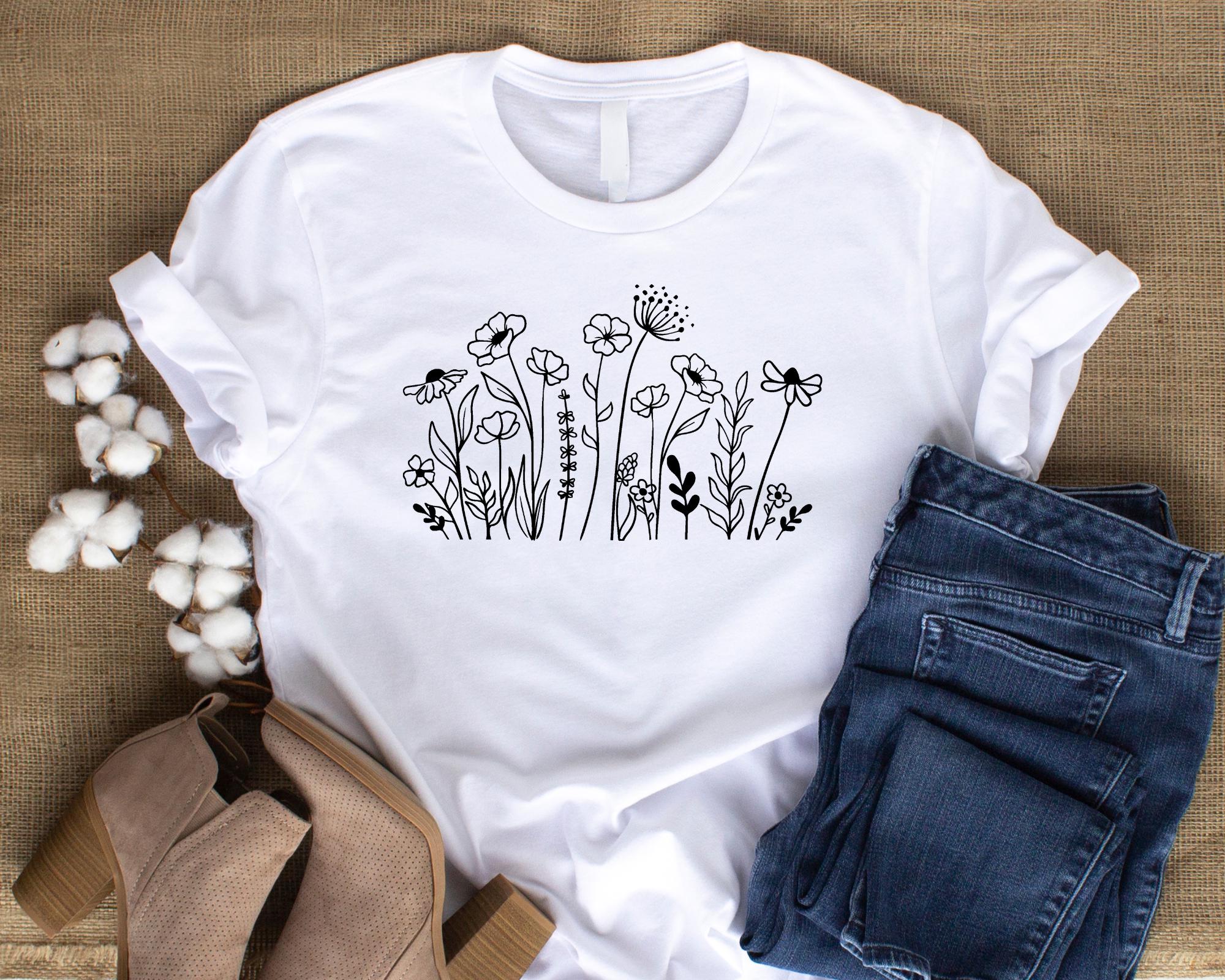 Wildflower Svg Png Bundle, Wild Flower Svg, Bouquet Svg, Nature Svg ...