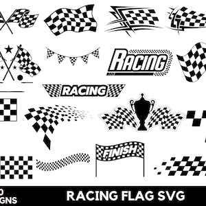 Race Flag Svg Bundle, Checkered Flag Svg, Racing Flag Svg,Racing Flag,Race Flag Clipart, Racing Cut Files, Racing Flags Svg,Instant Download