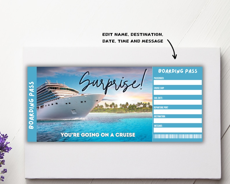 Cadeau De Croisière, Décoration De Bateau - Carte Pliante