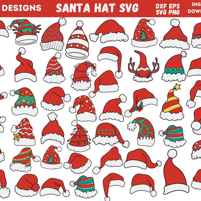 Kerstmutsen Png Etsy Nederland kerstmutsen-png-etsy-nederland