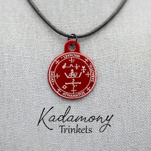 Archangel Michael Sigil Justice Protect Victory Amulet Metal