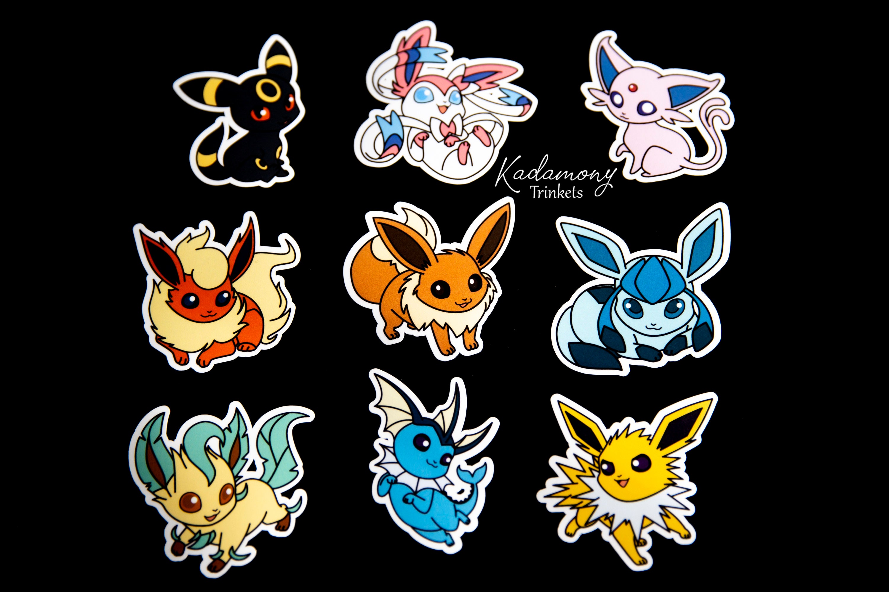 Im drawing all the eeveelutions as babies (as an eevee basically