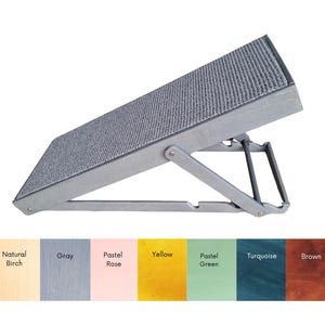 Dog helper stairs - ramp, Pet ramp, foldable dog stairs - ramp, cat stairs, adjustable modern pet steps