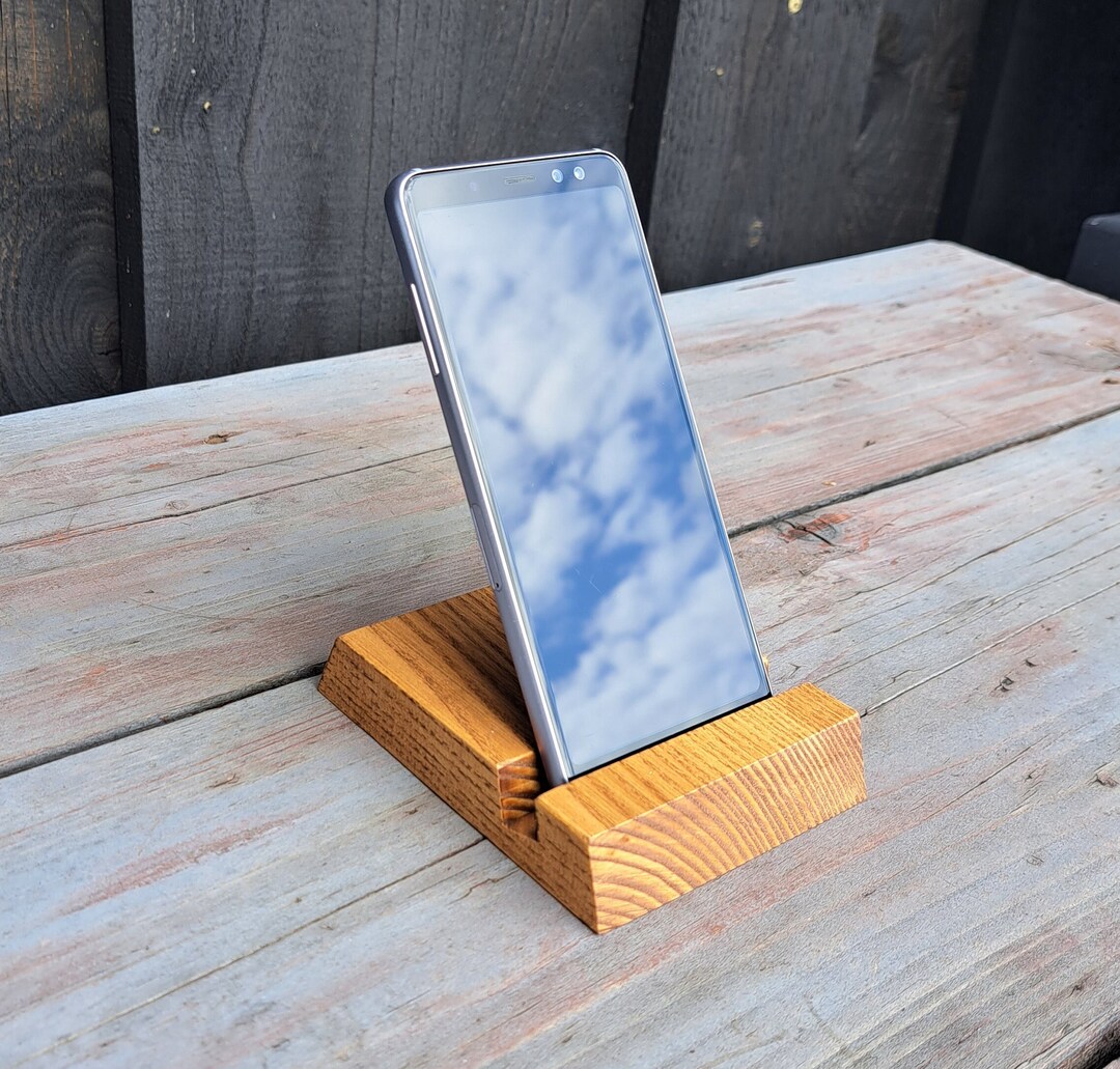Wooden Handmade Phone Holder Phone Stand Convenient Etsy UK Wooden Handmade Phone Holder Phone Stand Convenient Etsy UK