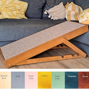 Modern dog stairs, adjustable dog ramp, cat stairs, foldable pet steps