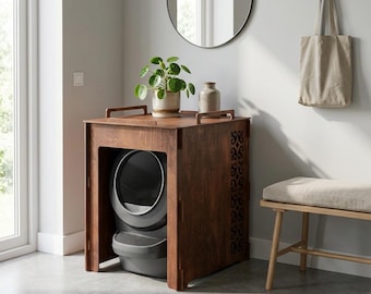 Litter-Robot 5, 4 & EVO cover fom Plywood