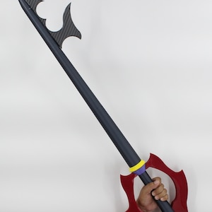 Keyblade of Hearts, 3D Printed, Kingdom Hearts