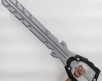 Braveheart Keyblade, 3D Printed, Kingdom Hearts