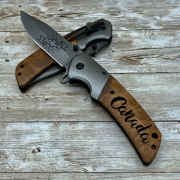 Custom Pocket Knife Etsy