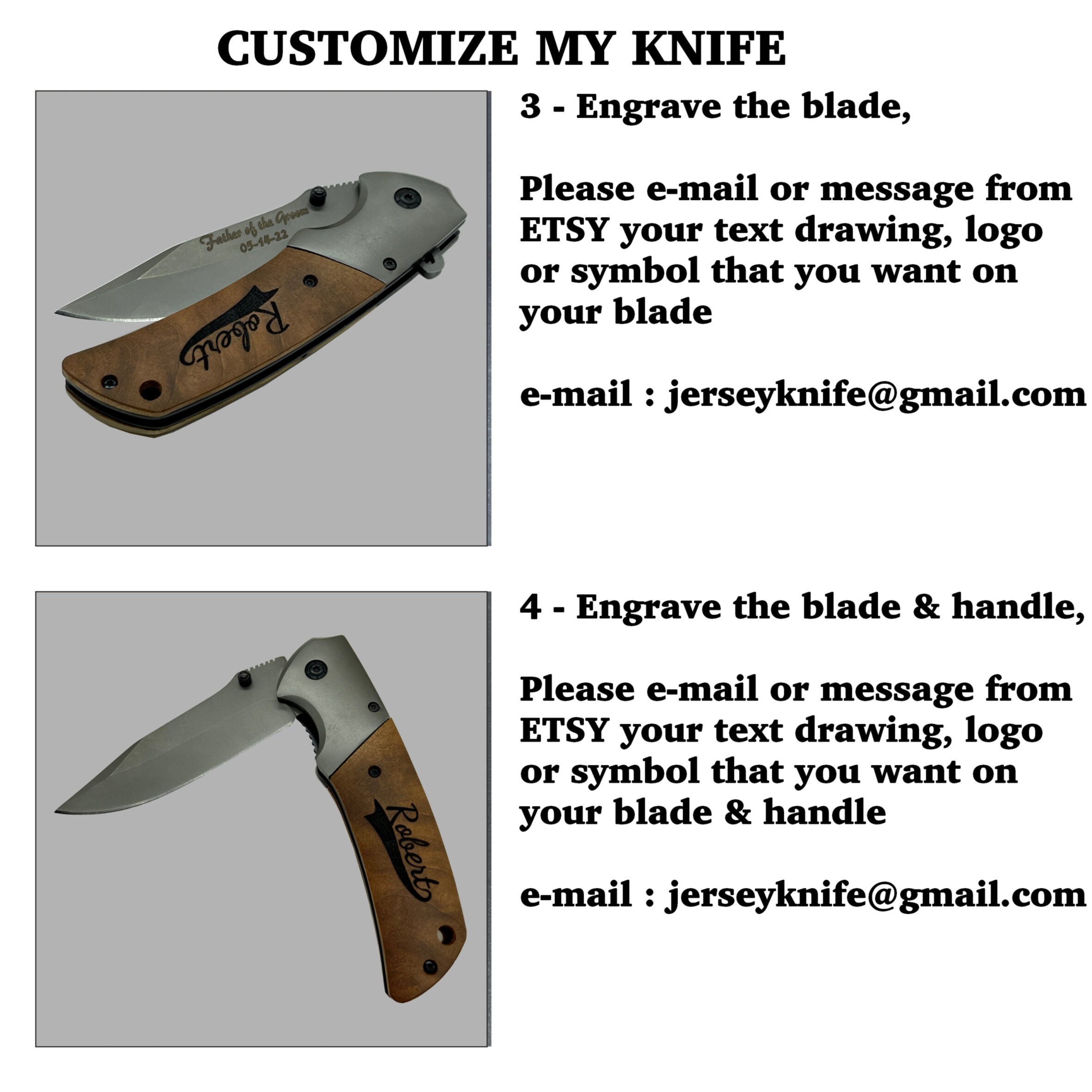 Engraved Pocket Knife Groomsmen Gift Knife Personalized Etsy