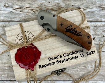 Pocket Knife, Custom Pocket Knife, Engraved Pocket Knife, Personalized Pocket Knife, Folding Knife, Godfather Gift, Anniversary Gift