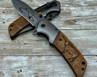 Personalized Knife - Anniversary Gift - Knife Engraving - Wedding Knife - Custom Knife - Gift For Husband, Engraved Knife, Custom Knife