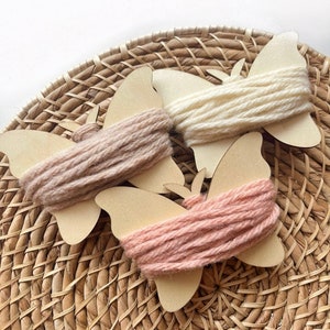 Bulky Yarn Sampler Embroidery Supplies Yarn Samples Yarn Bundle Embroidery Sweater Supplies Yarn Samples Yarn Organization Chunky Yarns
