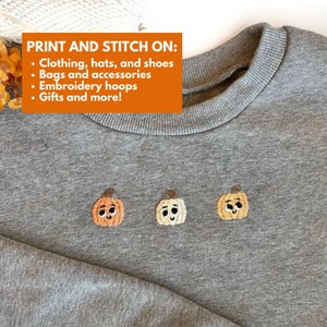 Printable Stick and Stitch Embroidery Patterns Download Fall Sewing ...