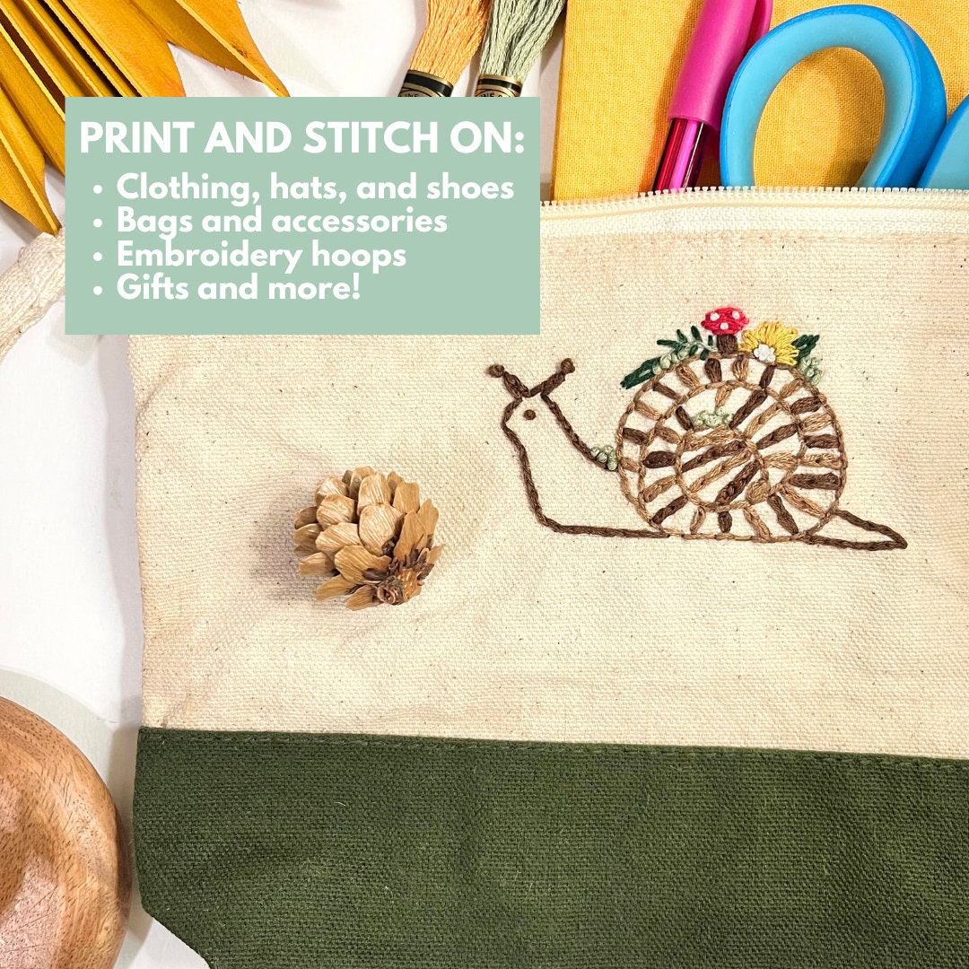 Printable Stick and Stitch Embroidery Patterns Download - Etsy