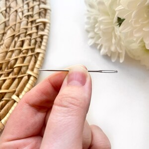 2 Pack Darners Needles Embroidery Supplies Large Eye Needle Sharp Yarn Needles HandEmbroidery Supplies Large Needles Cross Stitch Supplies
