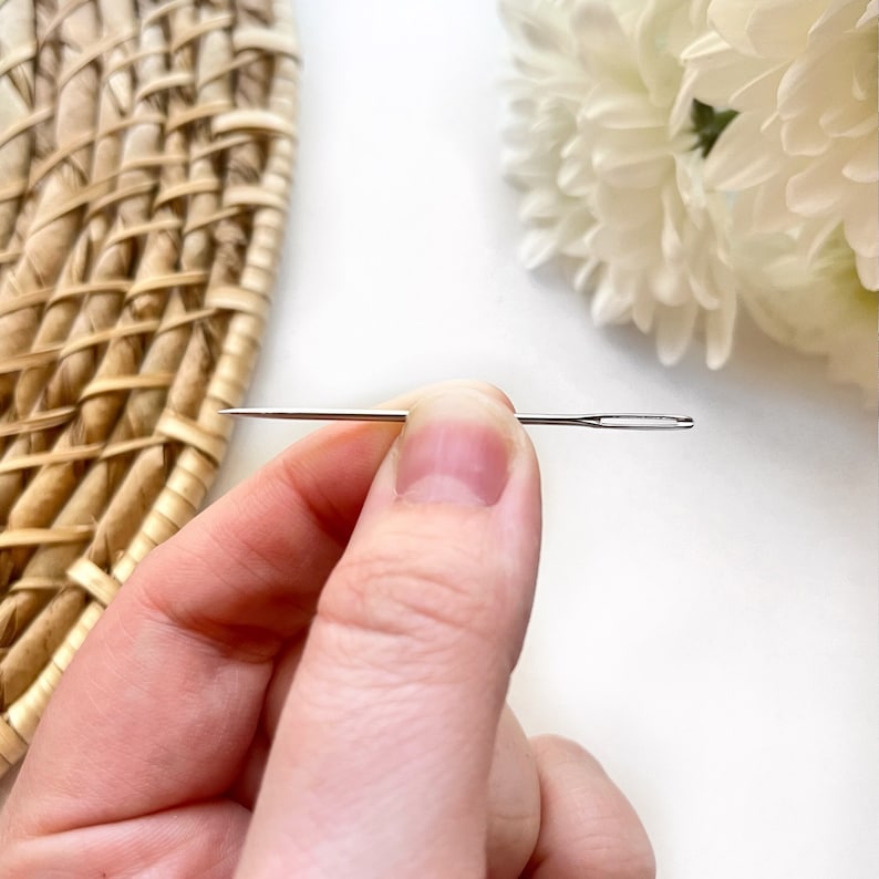 2 Pack Darners Needles Embroidery Supplies Large Eye Needle Sharp Yarn Needles HandEmbroidery Supplies Large Needles Cross Stitch Supplies