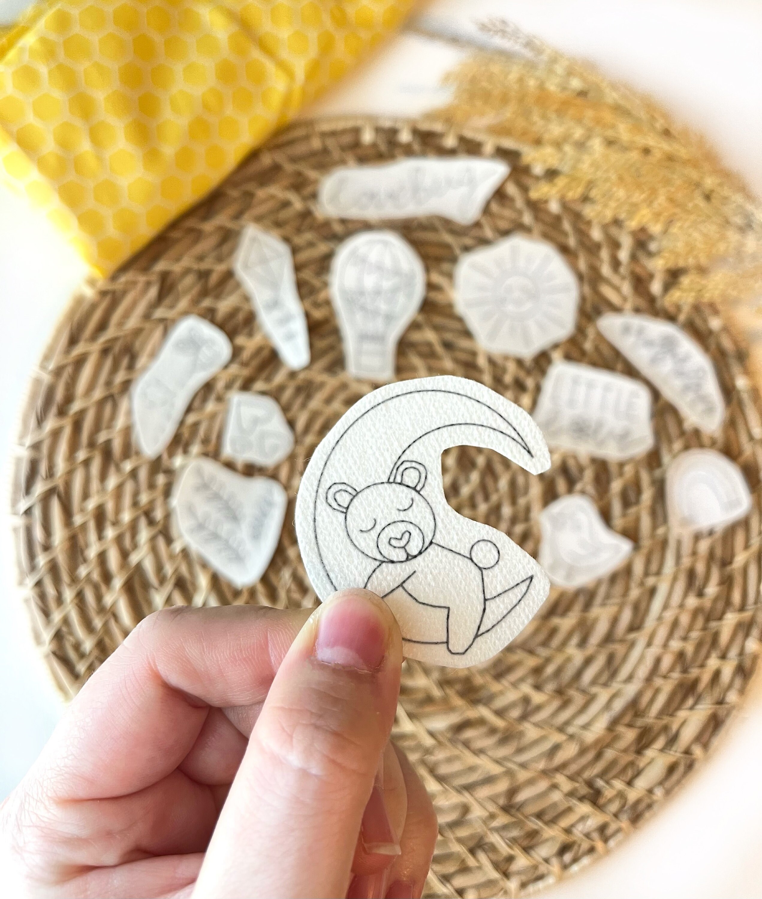 Baby Hand Embroidery Patterns Stick & Stitch Embroidery Etsy