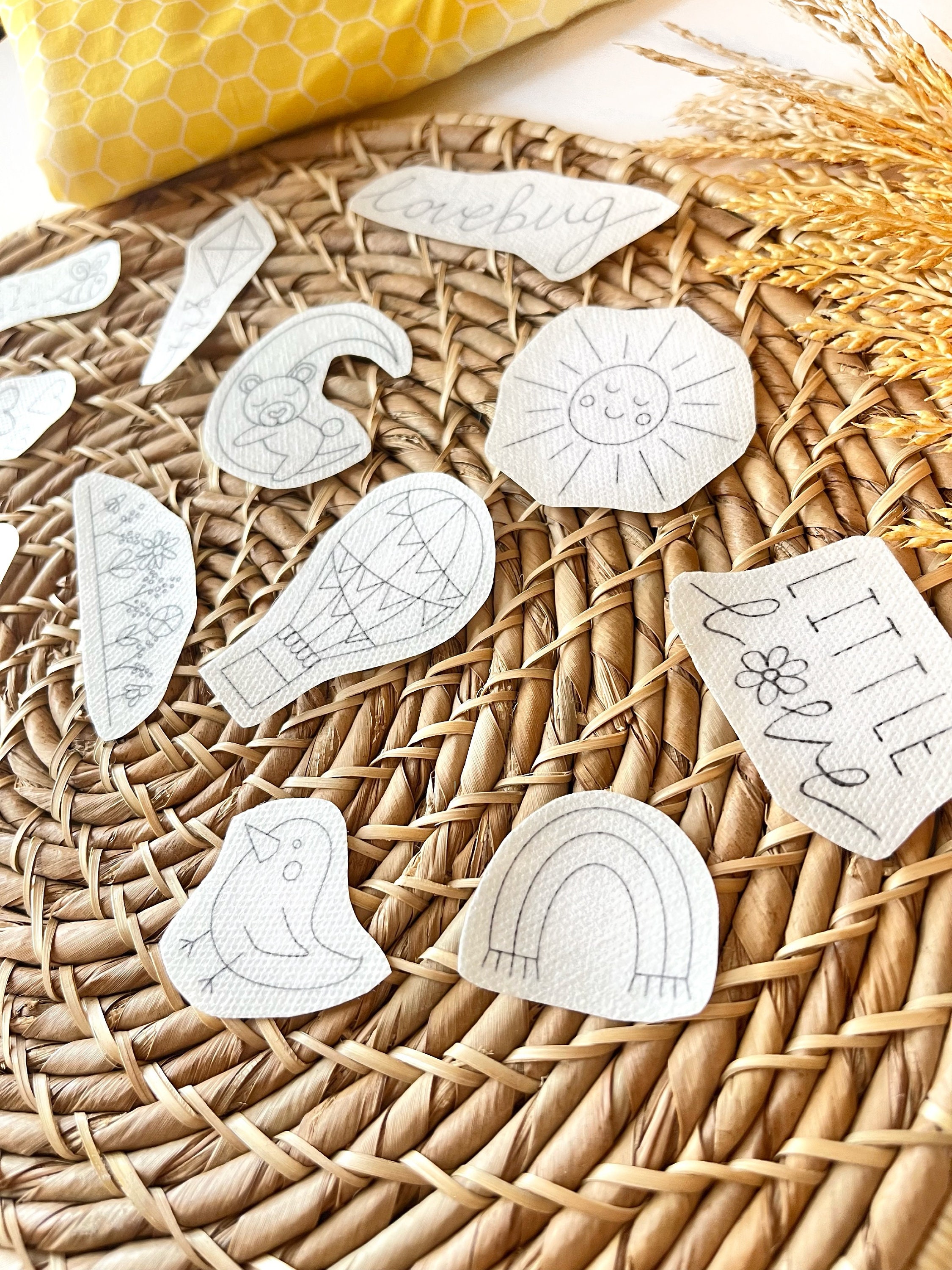 Baby Hand Embroidery Patterns Stick & Stitch Embroidery Etsy