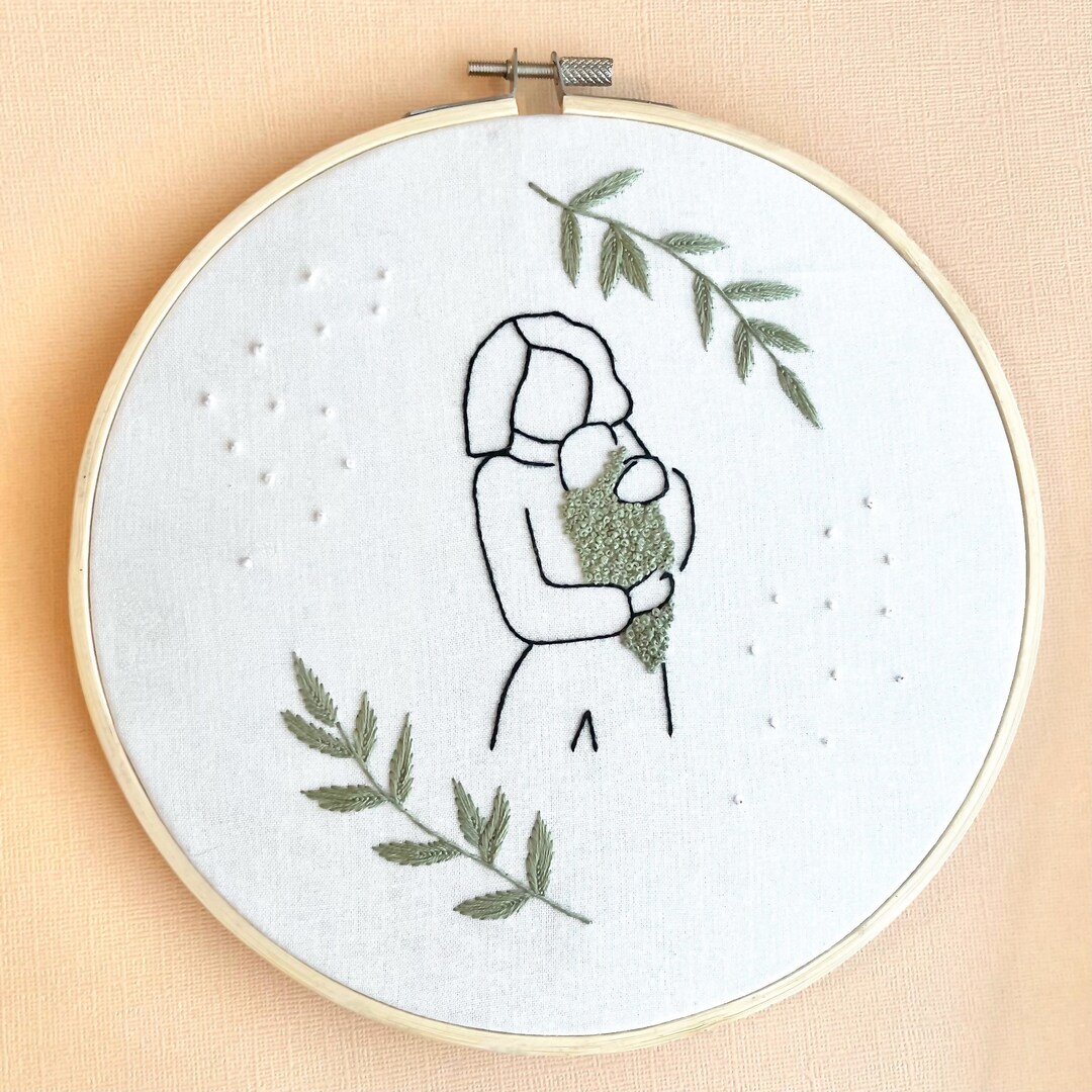 Mother Embroidered Mockneck main image 0