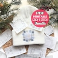 Christmas Embroidery Printable Beanie Stick And Stitch, Winter Beanie Craft Embroidery Project, Embroidery PDF Stick and Stitch Design