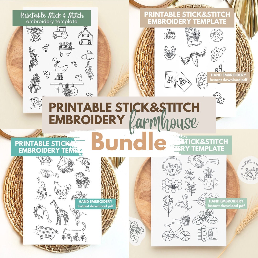 Stick and Stitch Embroidery Designs Garden Patterns Embroidery