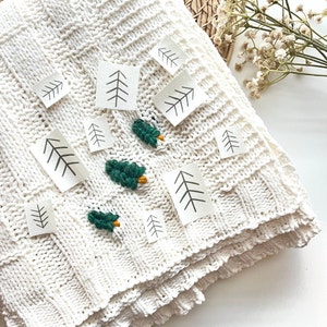 Trees Stick and Stitch Embroidery Name Sweater Stick Stitch Baby Boy HandEmbroidery Stick and Stitch DIY Baby Boy Sweaters Embroidery Gifts