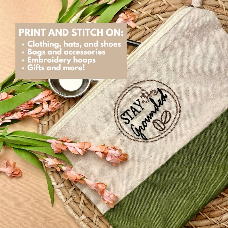 Printable Stick and Stitch Embroidery Patterns Download Coffee - Etsy