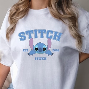 Disney Stitch Est. 2002 Shirt, Comfort Colors, Cute Stitch Shirt, Disney Shirt, Stitch Balloons Shirt, Stitch Disneyland Shirt, 323301