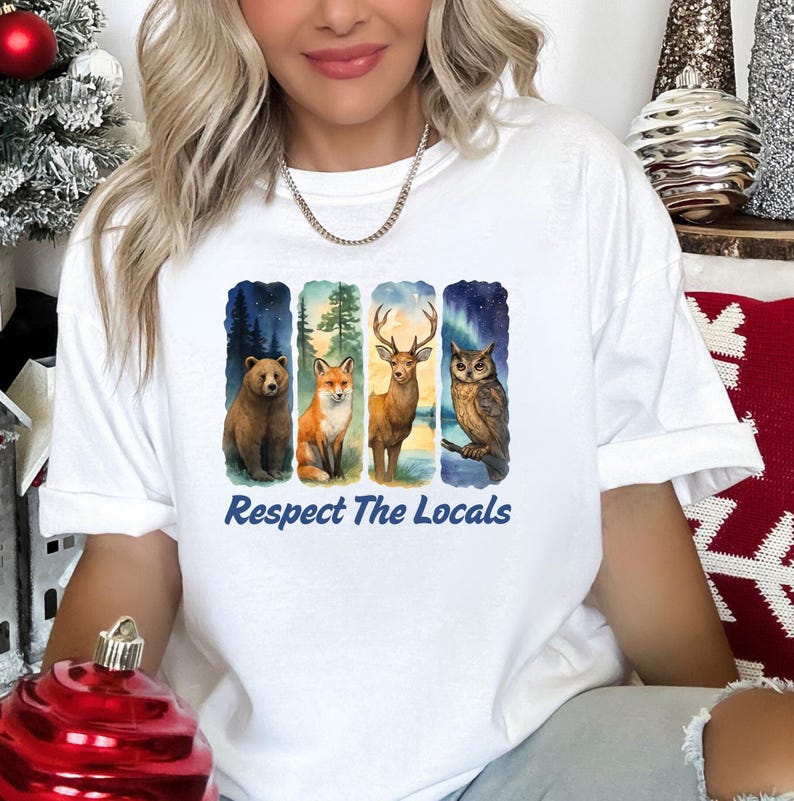 Respect the Locals T-Shirt: Soft Comfort Colors, Relaxed Fit 3973 image 3