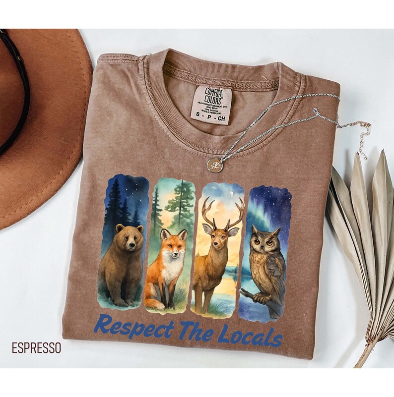 Respect the Locals T-Shirt: Soft Comfort Colors, Relaxed Fit 3973 image 14