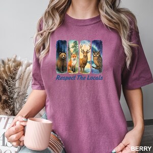 Respect the Locals T-Shirt: Soft Comfort Colors, Relaxed Fit 3973 image 11