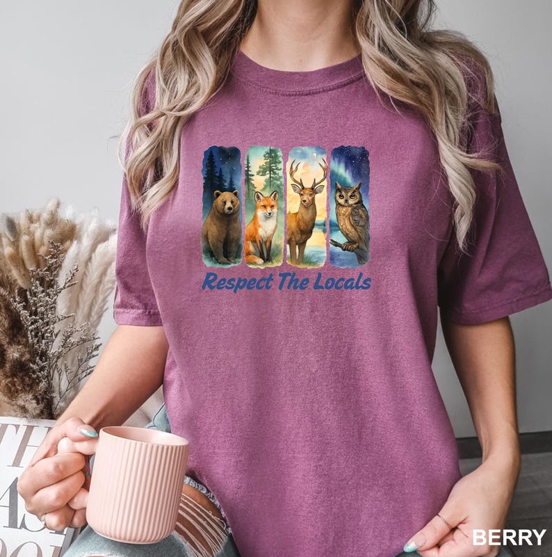 Respect the Locals T-Shirt: Soft Comfort Colors, Relaxed Fit 3973 image 11