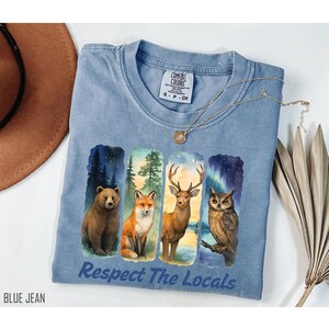 Respect the Locals T-Shirt: Soft Comfort Colors, Relaxed Fit 3973 image 8