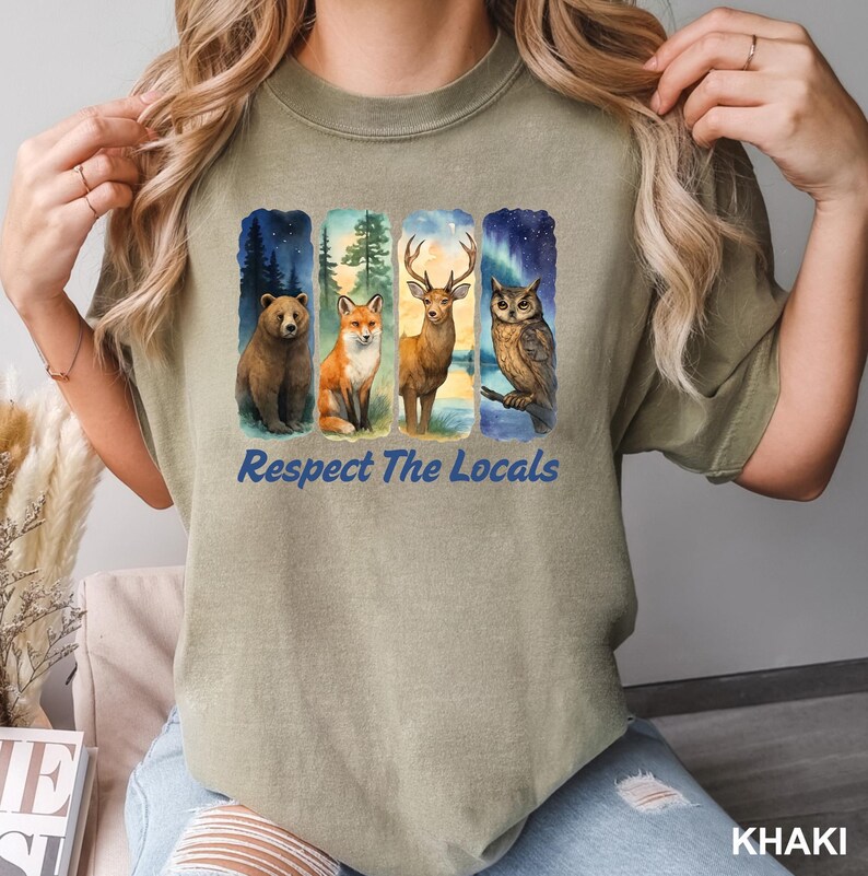 Respect the Locals T-Shirt: Soft Comfort Colors, Relaxed Fit 3973 image 19