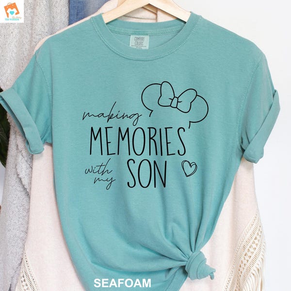 Comfort Colors® Making Memories Together Shirt Disney Family Trip Shirt Customized Disney Shirt Mom and Daughter shirt Mom and Son 321168