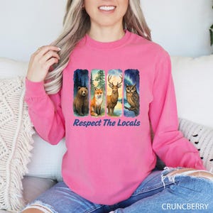 Respect the Locals T-Shirt: Soft Comfort Colors, Relaxed Fit 3973 image 9