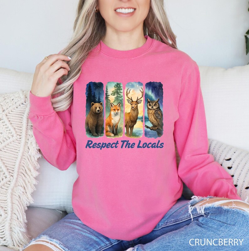 Respect the Locals T-Shirt: Soft Comfort Colors, Relaxed Fit 3973 image 9