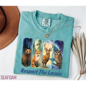 Respect the Locals T-Shirt: Soft Comfort Colors, Relaxed Fit 3973 image 4