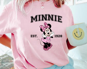 Comfort Colors® Classic Minnie Mouse Shirt Retro Minnie and Mickey Shirt Disney Minnie Shirt Vintage Minnie Shirt Magic Kingdom Shirt 321089