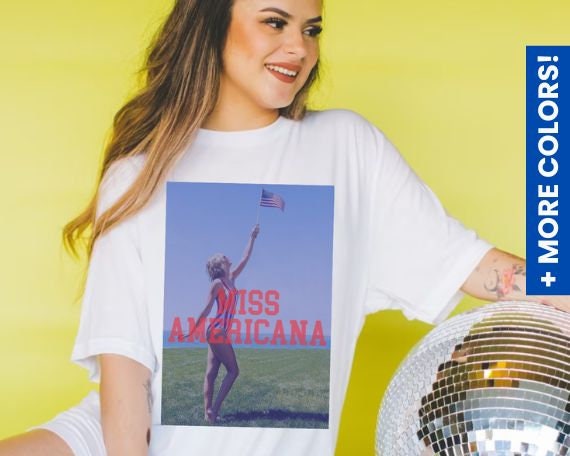 fourth of july t-shirt swiftie 4th of july miss americana shirt independence day taylor swiftie red white and blue fireworks vibes tshirt