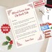 Letter From Santa Editable Digital Printable PDF Letter Santa Instant ...