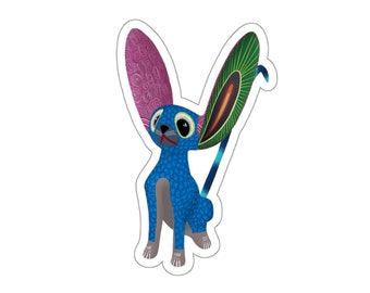 Stickers Kiss-Cut, Sticker Alebrije, Sticker Oaxaca, Sticker art mexicain, Sticker animal