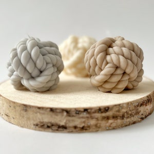 Knot Candle - Wool Candle