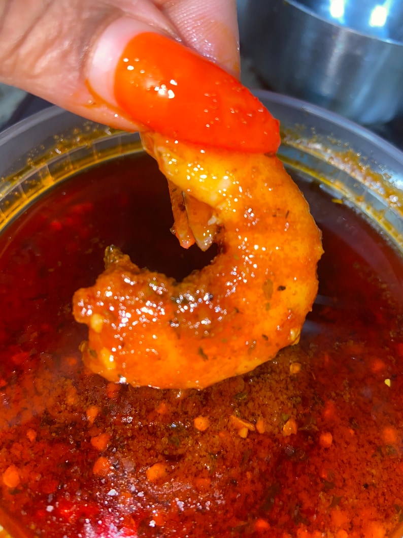 Cajun Garlic Butter Sauce, Spicy Seafood Boil, Homemade Gift bild 8